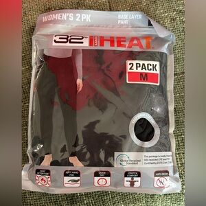 32 Degrees Womens Medium Black 2 Pack Leggings